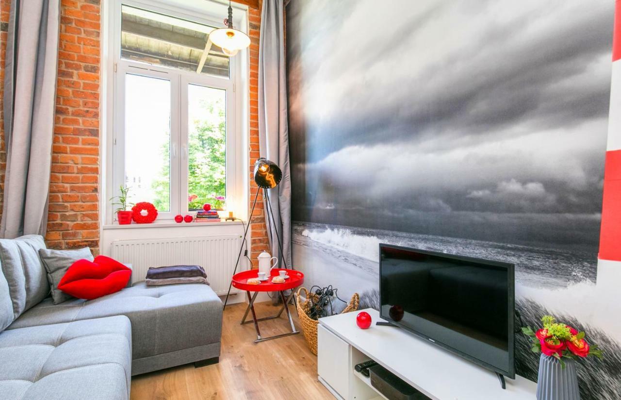 Berg Apartament Red Obok Starego Miasta غدانسك المظهر الخارجي الصورة