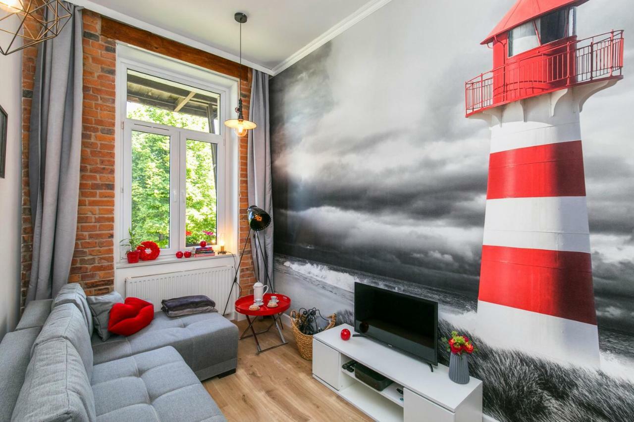 Berg Apartament Red Obok Starego Miasta غدانسك المظهر الخارجي الصورة